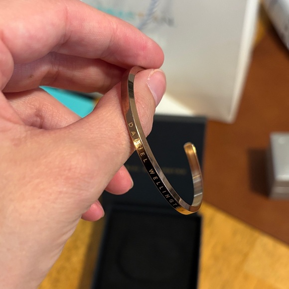 Daniel Wellington Rose Gold-Tone Cuff Bracelet - Picture 3 of 7